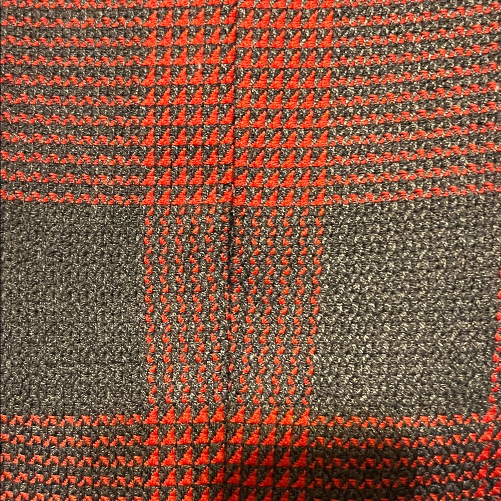 John Meyer of Norwich Vintage Wool Blend Red Plaid  Blazer - Picture 5 of 14